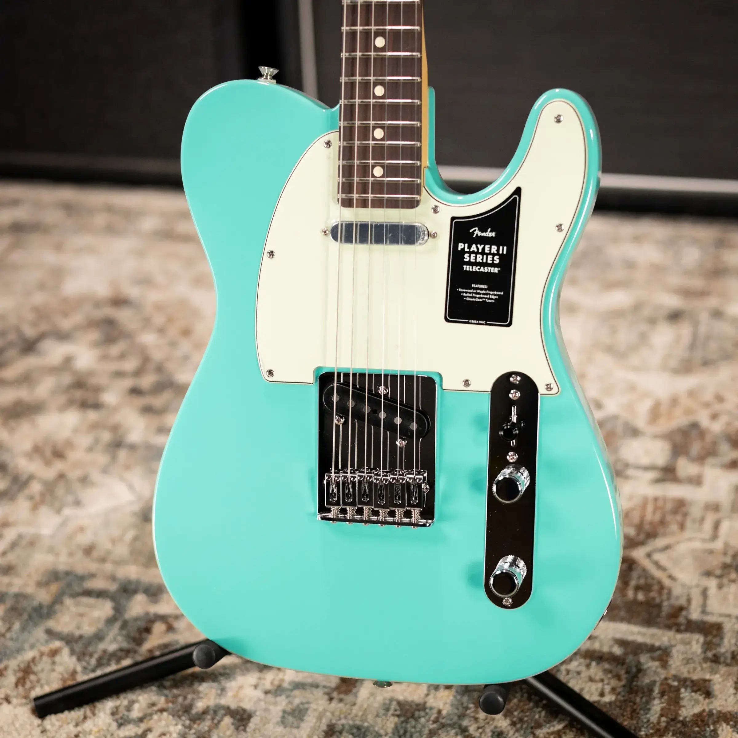 Fender 75th Anniversary Player II Telecaster Electric Guitar - Seafoam Green