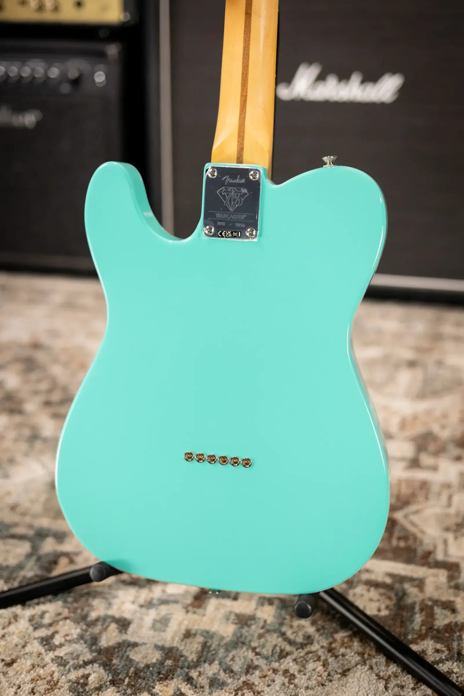 Fender 75th Anniversary Player II Telecaster Electric Guitar - Seafoam Green