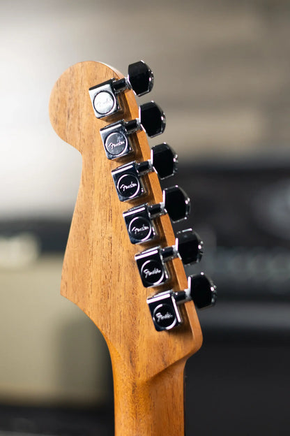 Fender Acoustasonic Player Jazzmaster, Rosewood Fingerboard - Ice Blue with Deluxe Gig Bag