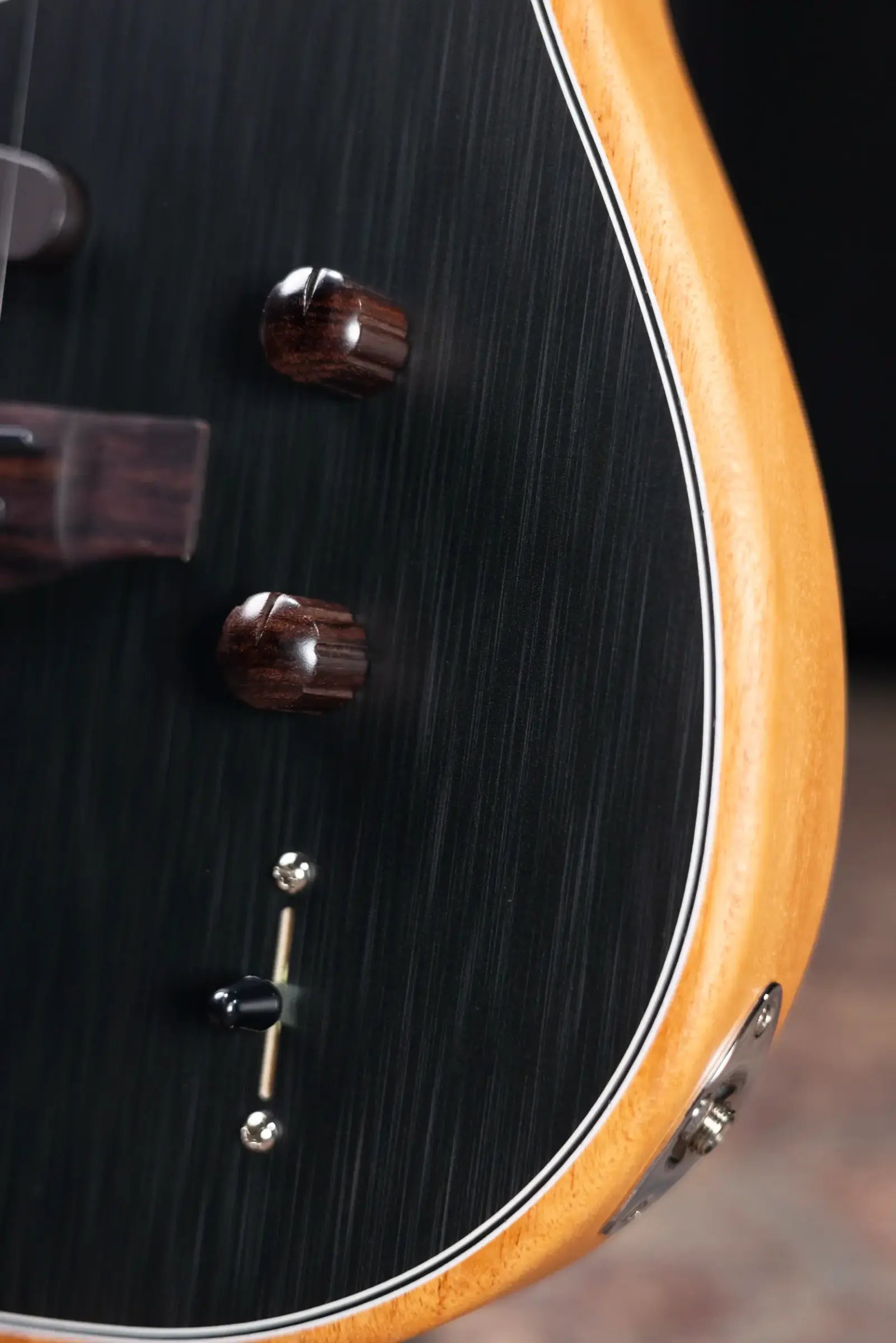 Fender Acoustasonic Player Telecaster Electric Guitar - Brushed Black with Structured Gig Bag