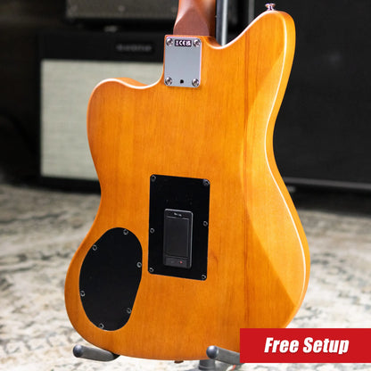Fender Acoustasonic Standard Jazzmaster Electric Guitar - Aged Natural