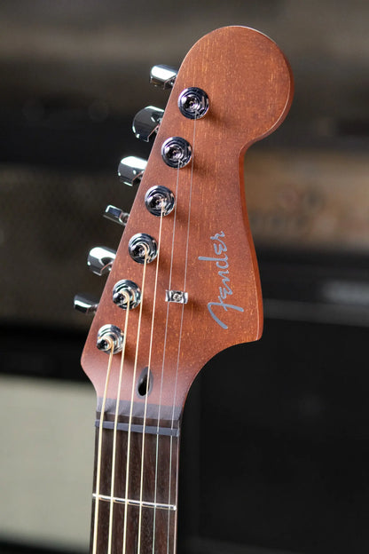 Fender Acoustasonic Standard Jazzmaster Electric Guitar - Aged Natural