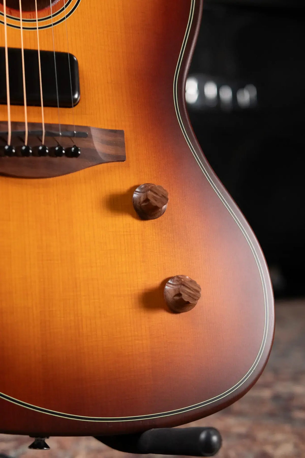 Fender Acoustasonic Standard Jazzmaster - Honey Burst - Demo