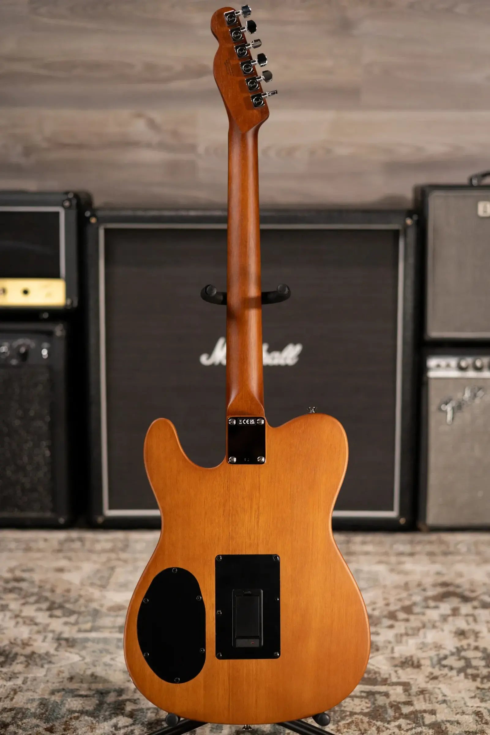 Fender Acoustasonic Standard Telecaster Electric Guitar - Aged Natural