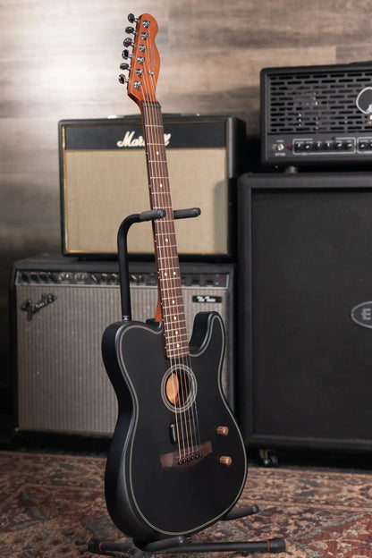 Fender Acoustasonic Standard Telecaster Electric Guitar - Black