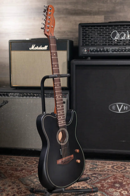 Fender Acoustasonic Standard Telecaster Electric Guitar - Black