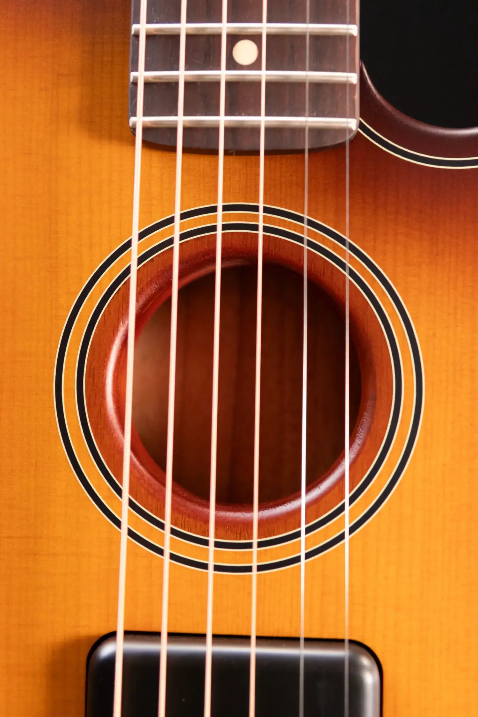 Fender Acoustasonic Standard Telecaster Electric Guitar - Honey Burst