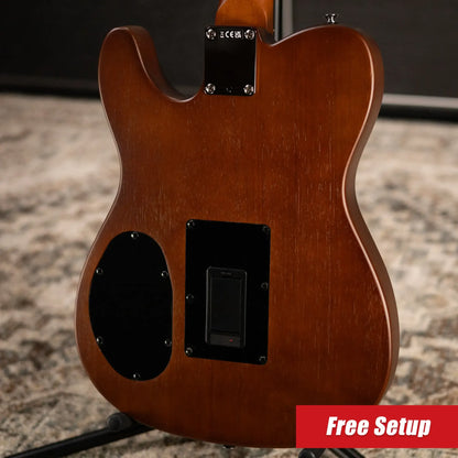 Fender Acoustasonic Standard Telecaster Electric Guitar - Honey Burst