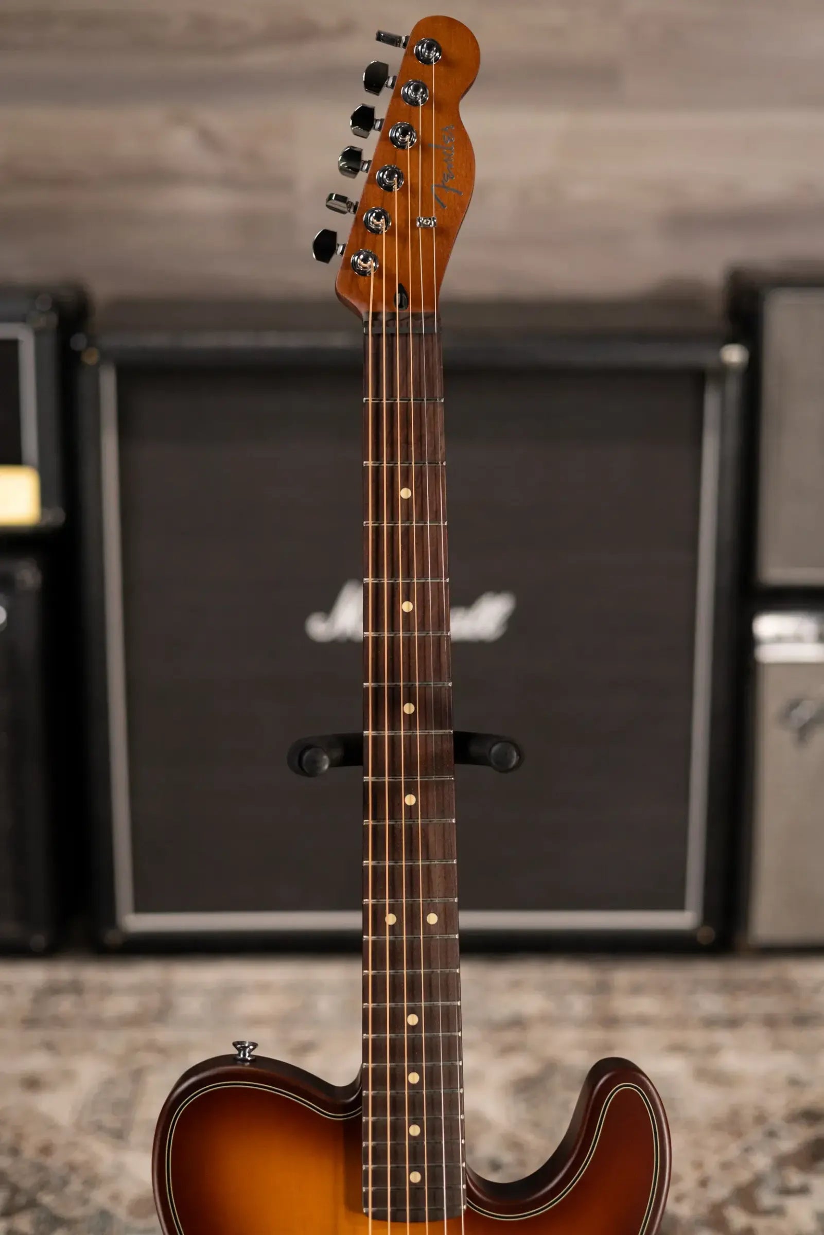 Fender Acoustasonic Standard Telecaster Electric Guitar - Honey Burst