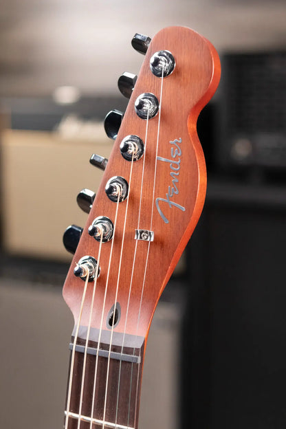 Fender Acoustasonic Standard Telecaster Hollowbody Electric Guitar - Aged Natural - Demo