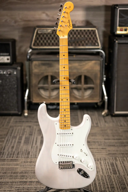 Fender American Original '50s Stratocaster Electric Guitar - White Blonde with Hardshell Case - Used