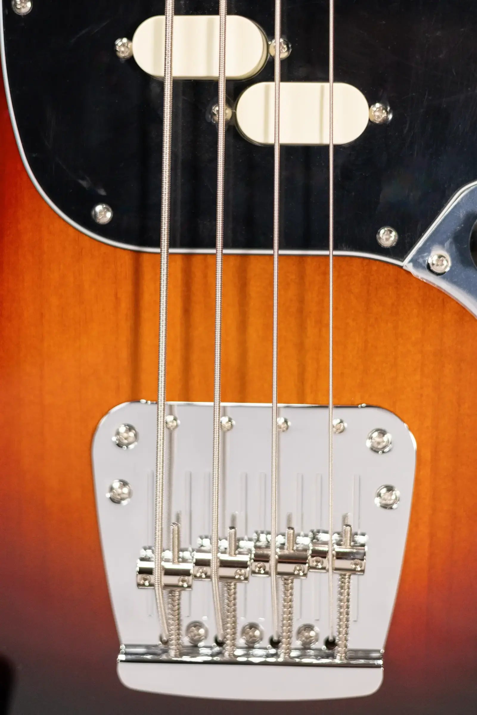 Fender American Professional Classic Mustang Bass - 3-Color Sunburst with Gig Bag