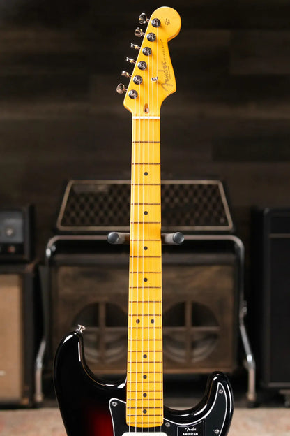 Fender American Professional Classic Stratocaster HSS Electric Guitar - 3-Color Sunburst with Gig Bag
