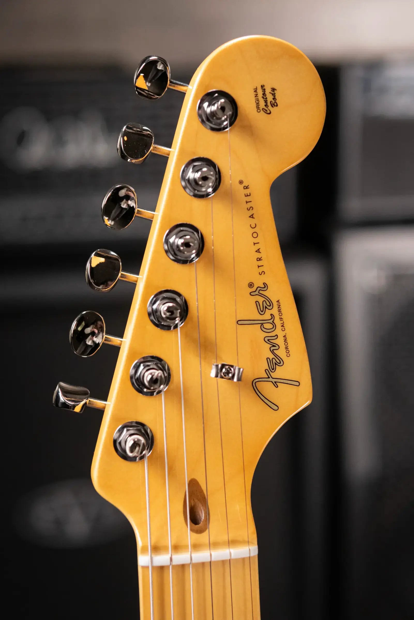 Fender American Professional Classic Stratocaster HSS Electric Guitar - 3-Color Sunburst with Gig Bag