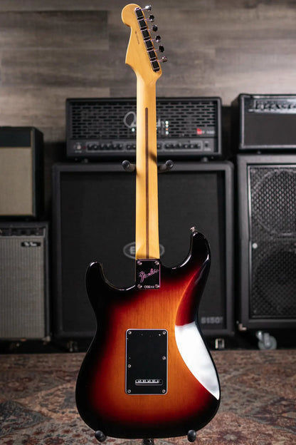 Fender American Professional Classic Stratocaster HSS Electric Guitar - 3-Color Sunburst with Gig Bag