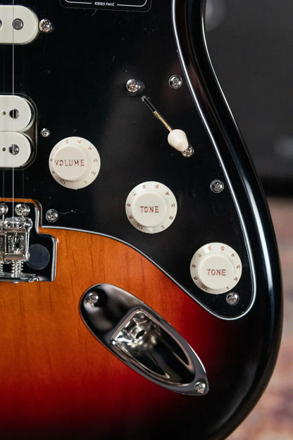 Fender American Professional Classic Stratocaster HSS Electric Guitar - 3-Color Sunburst with Gig Bag