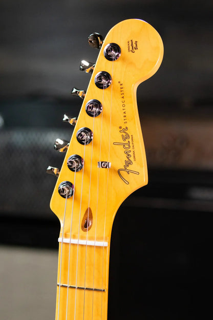 Fender American Professional Classic Stratocaster HSS Electric Guitar - Faded Black with Gig Bag