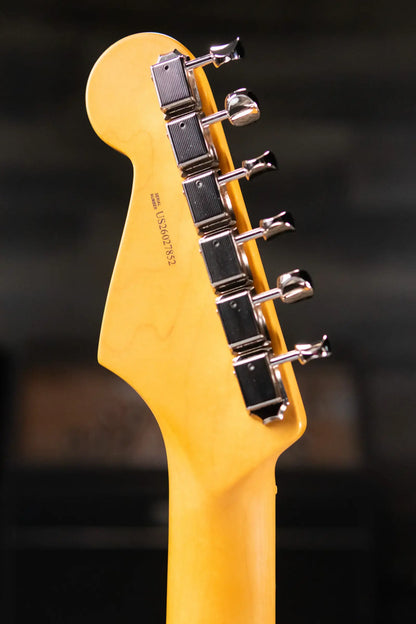 Fender American Professional Classic Stratocaster HSS Electric Guitar - Faded Black with Gig Bag