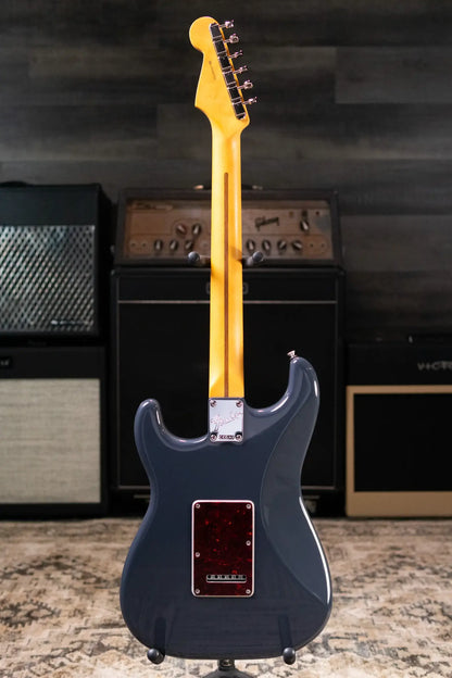 Fender American Professional Classic Stratocaster HSS Electric Guitar - Faded Black with Gig Bag