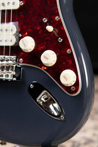 Fender American Professional Classic Stratocaster HSS Electric Guitar - Faded Black with Gig Bag