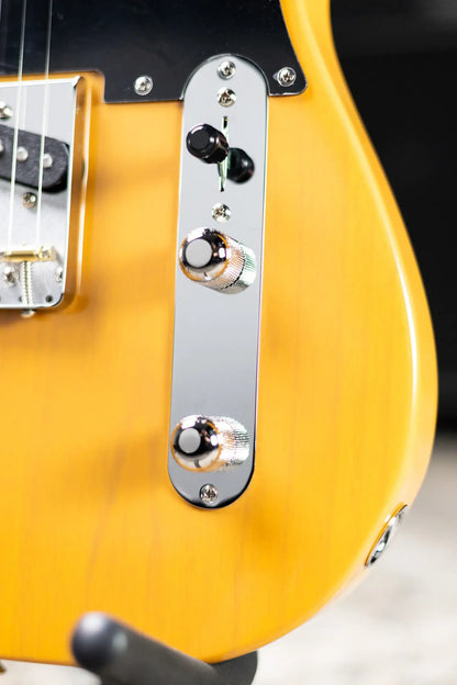 Fender American Professional Classic Telecaster Electric Guitar - Butterscotch Blonde with Gig Bag