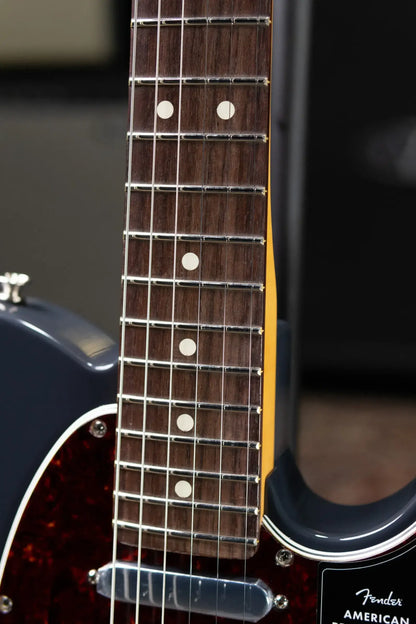 Fender American Professional Classic Telecaster Electric Guitar - Faded Black with Gig Bag