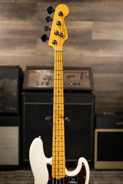 Fender American Professional II Jazz Bass - Olympic White with Hardshell Case
