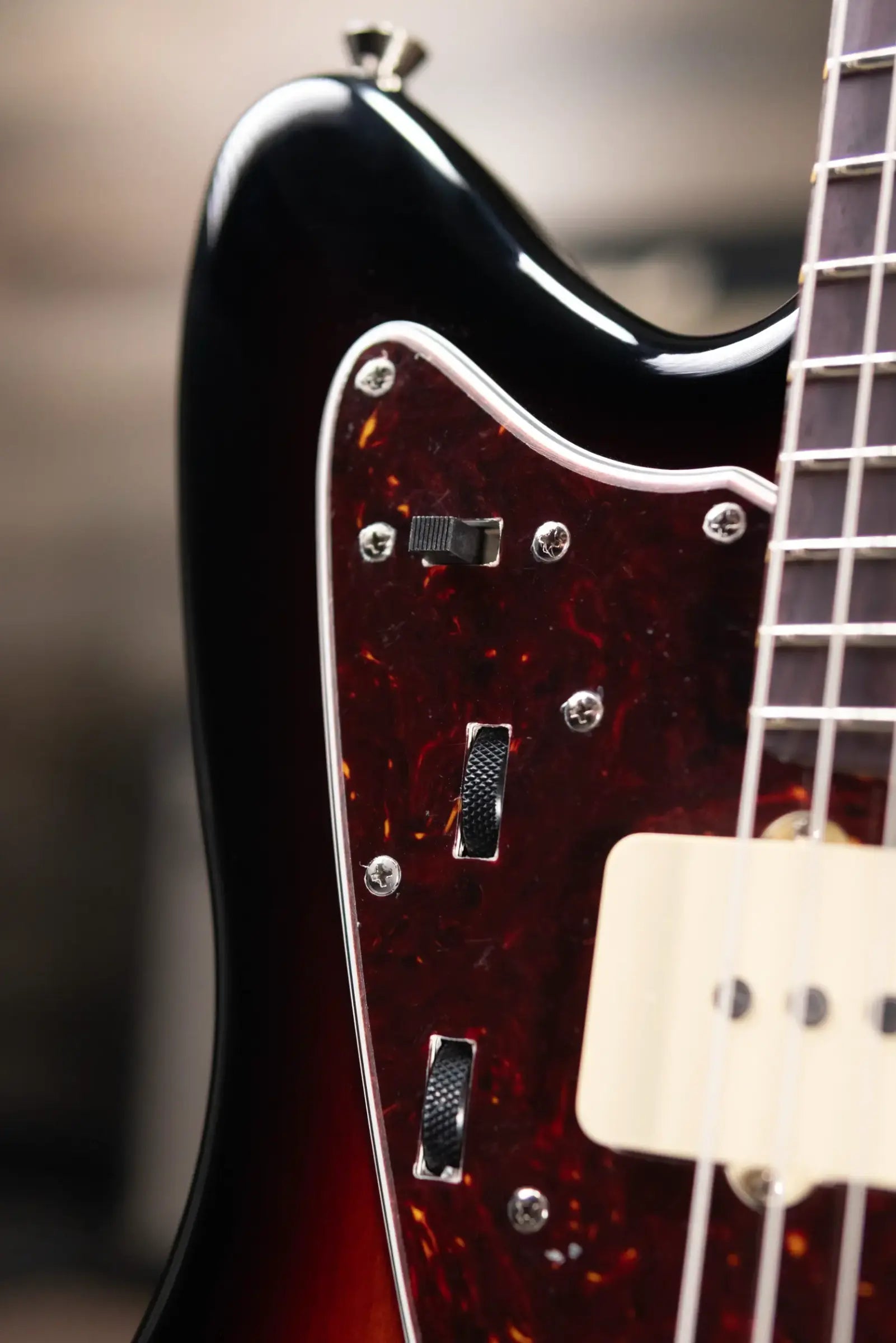 Fender American Professional II Jazzmaster Electric Guitar - 3-Color Sunburst with Hardshell Case