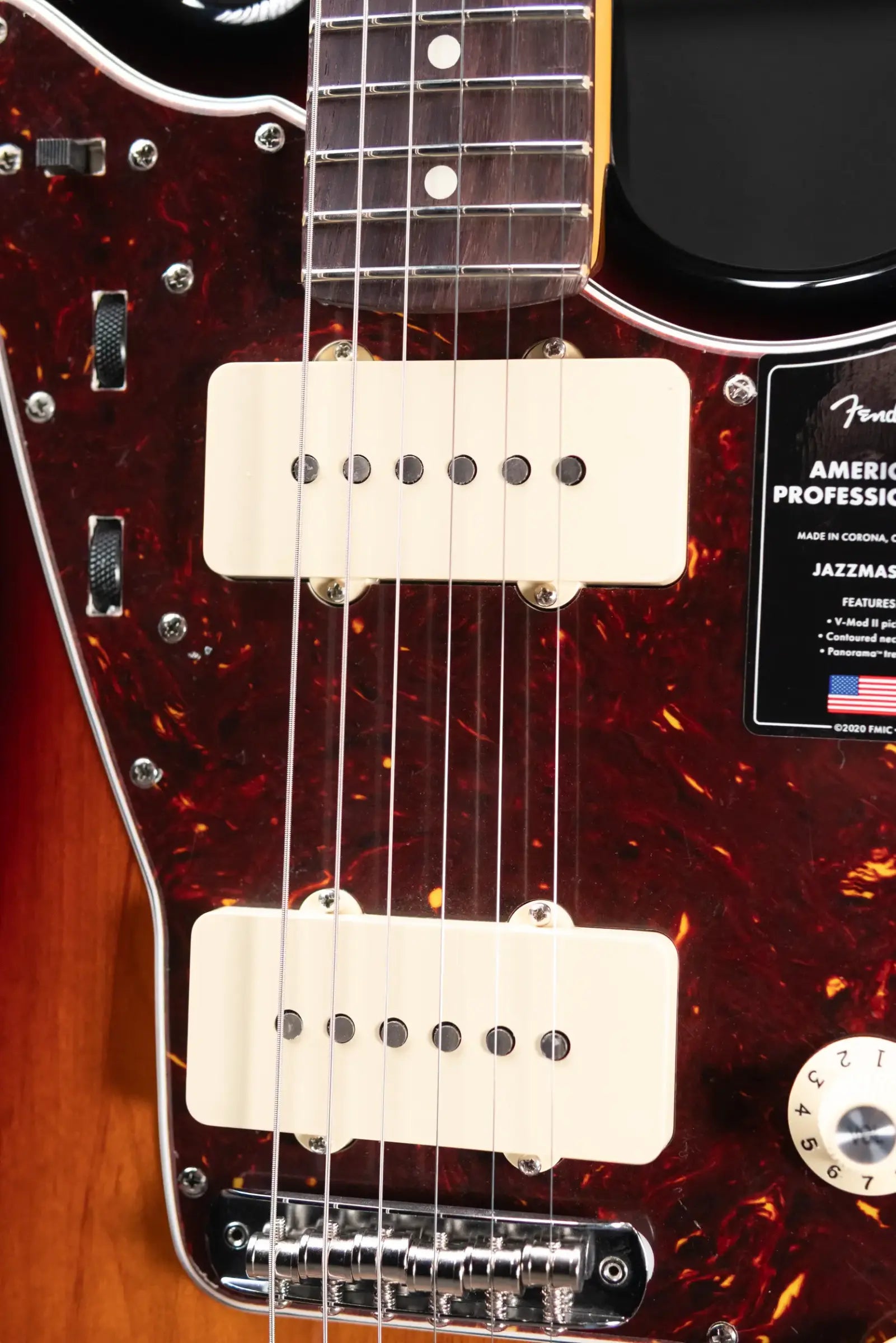 Fender American Professional II Jazzmaster Electric Guitar - 3-Color Sunburst with Hardshell Case