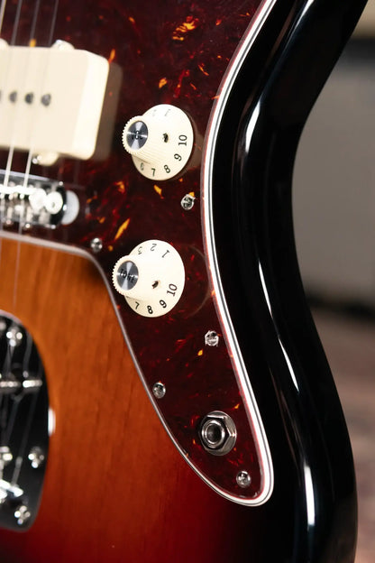 Fender American Professional II Jazzmaster Electric Guitar - 3-Color Sunburst with Hardshell Case