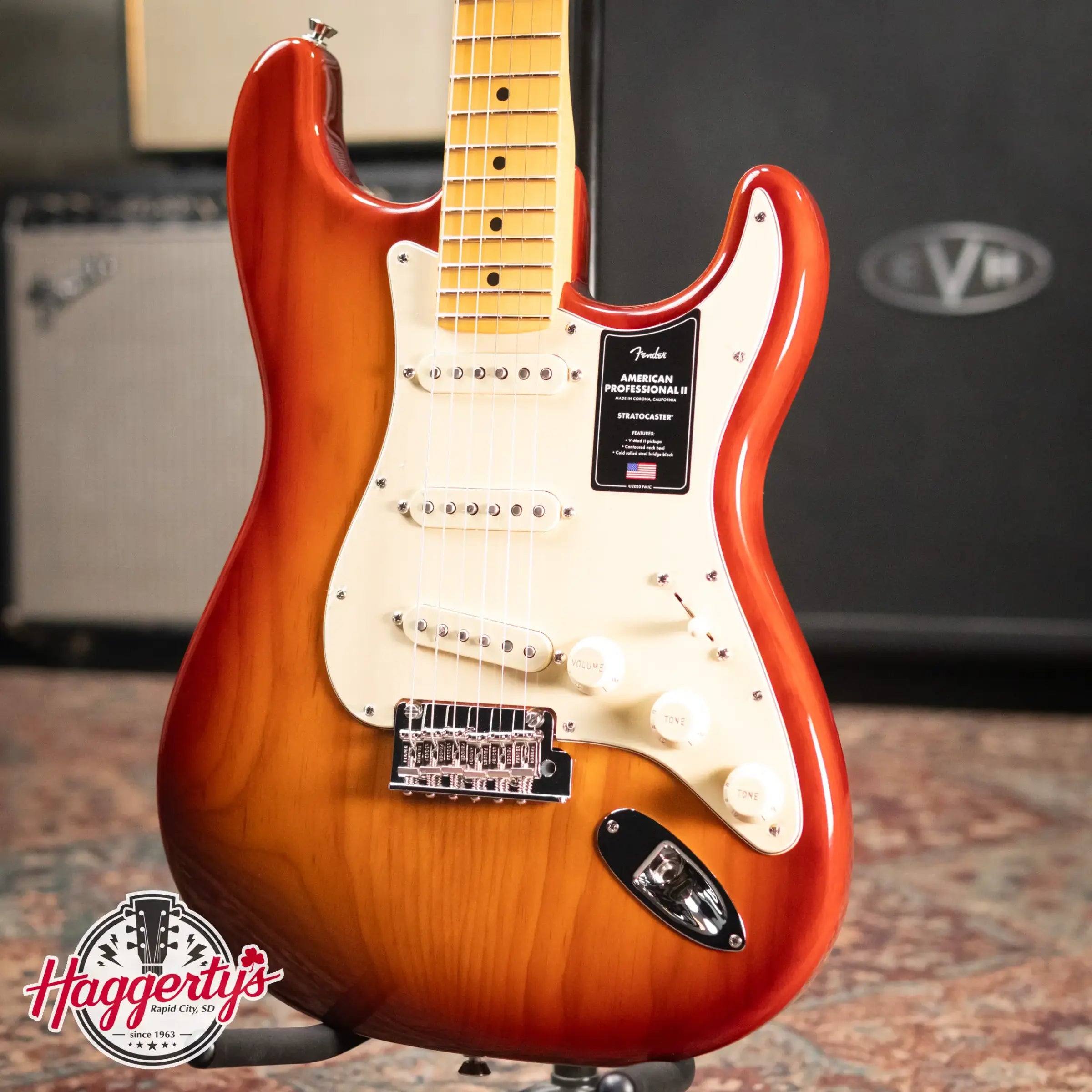 Fender American Professional II Stratocaster - Sienna Sunburst with Hardshell Case