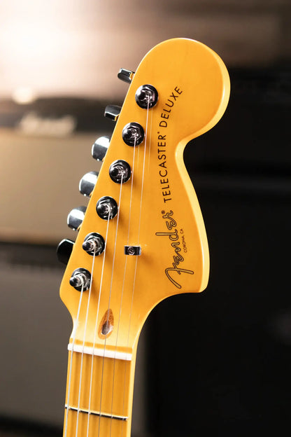 Fender American Professional II Telecaster Deluxe Electric Guitar - Olympic White with Hardshell Case