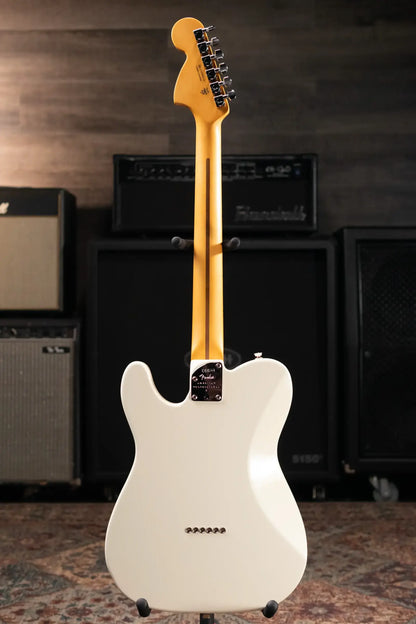 Fender American Professional II Telecaster Deluxe Electric Guitar - Olympic White with Hardshell Case