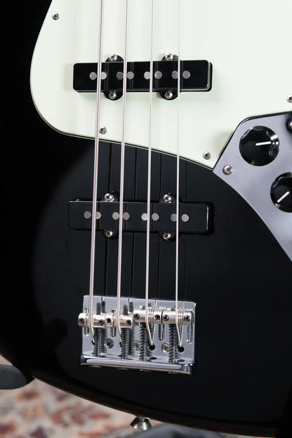 Fender American Professional Jazz Bass Maple Fingerboard, Black with Hardshell Case - Used