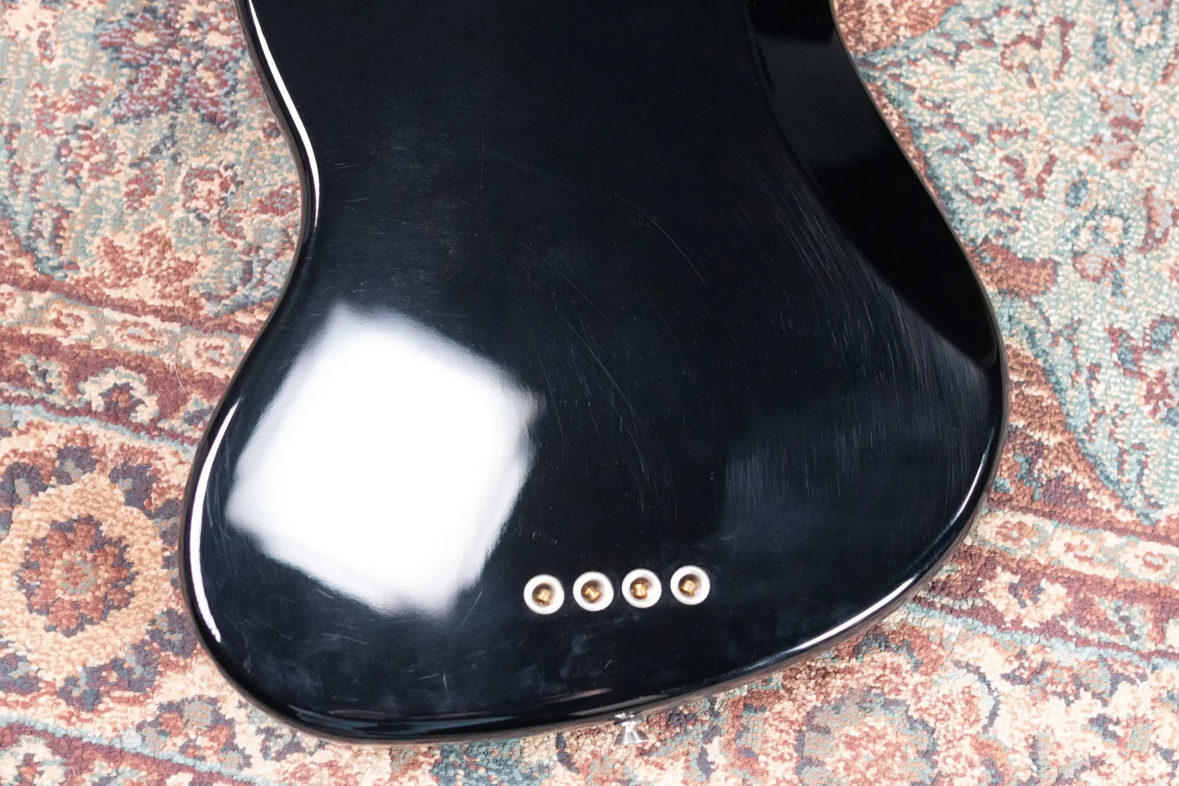 Fender American Professional Jazz Bass Maple Fingerboard, Black with Hardshell Case - Used