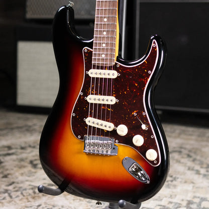 Fender American Professional Stratocaster Electric Guitar - 3-Color Sunburst with Hardshell Case