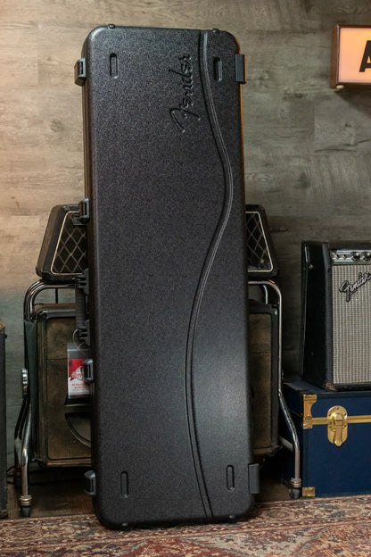 Fender American Ultra II Meteora Bass, Ebony Fingerboard - Texas Tea with Deluxe Molded Hardshell Case