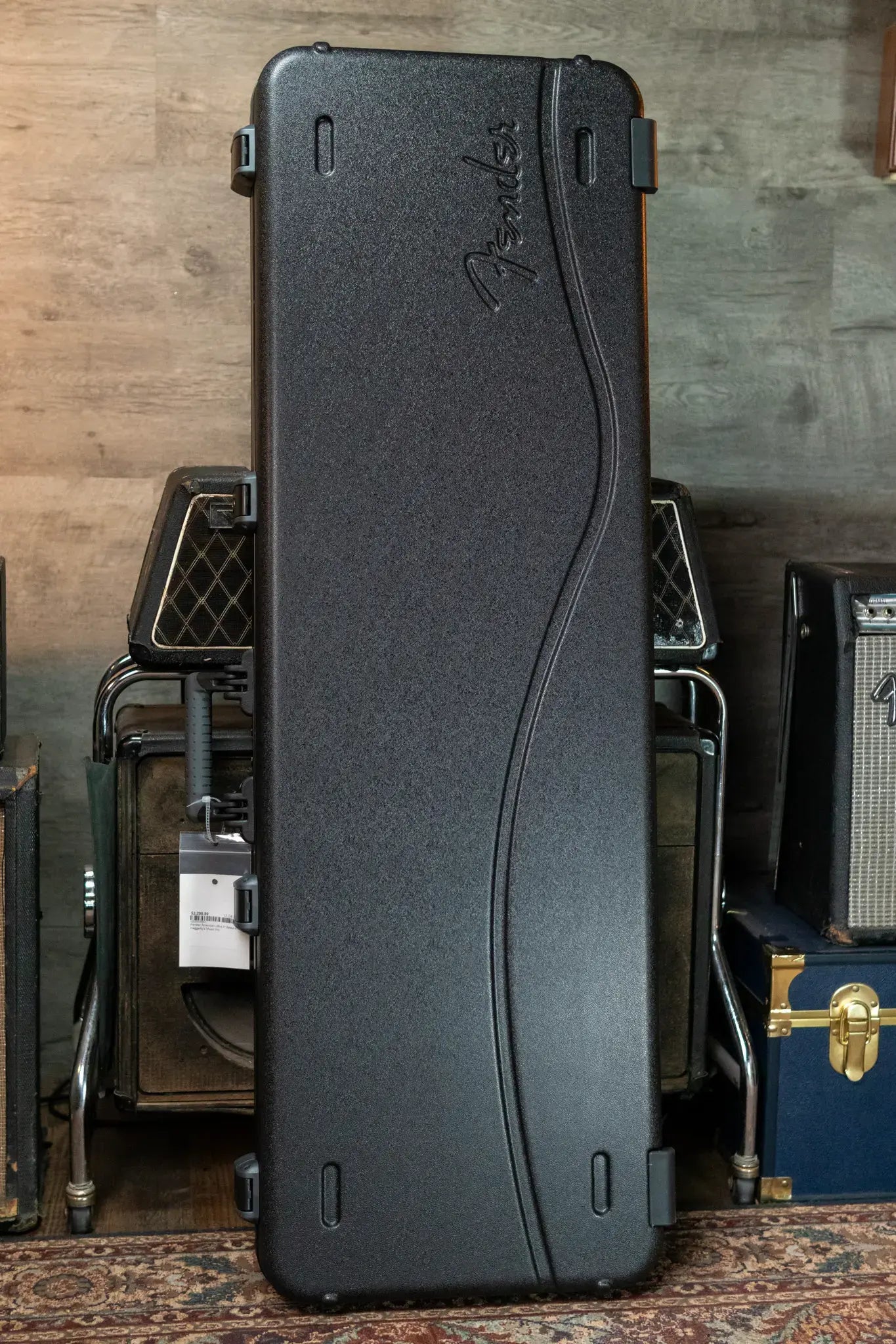Fender American Ultra II Meteora Bass, Maple Fingerboard - Solar Flare with Deluxe Molded Hardshell Case