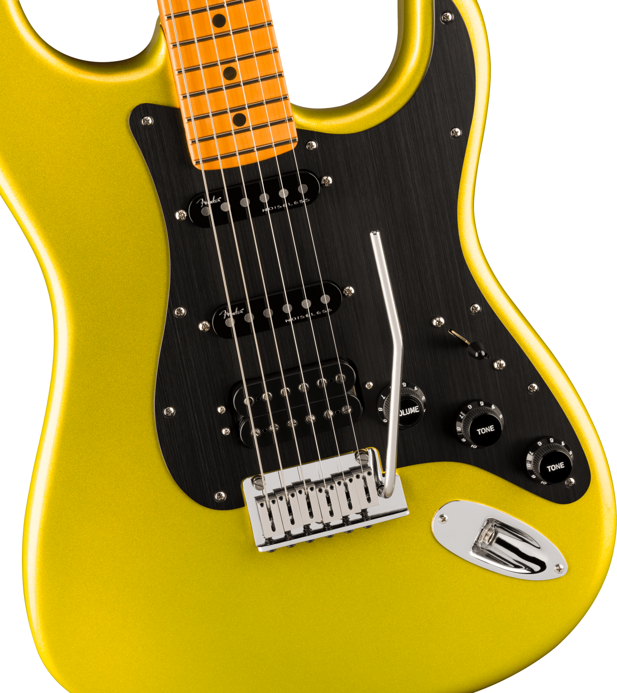 Fender American Ultra II Stratocaster HSS Electric Guitar - Solar Flare with Hardshell Case