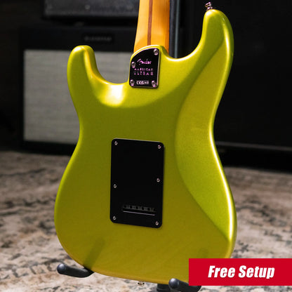 Fender American Ultra II Stratocaster HSS Electric Guitar - Solar Flare with Hardshell Case