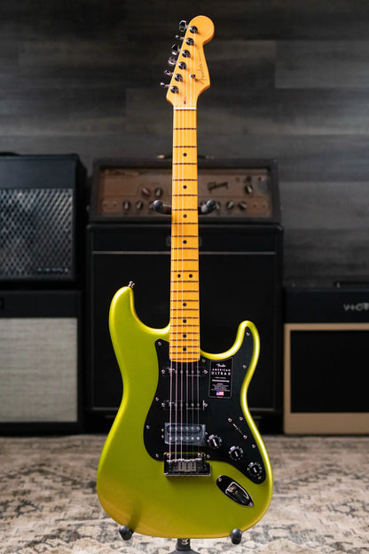 Fender American Ultra II Stratocaster HSS Electric Guitar - Solar Flare with Hardshell Case