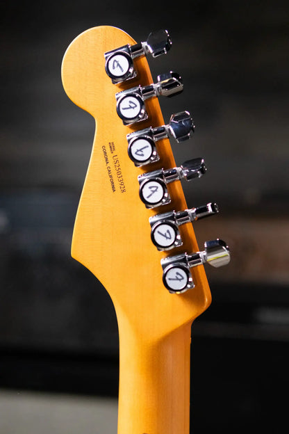 Fender American Ultra II Stratocaster HSS Electric Guitar - Solar Flare with Hardshell Case