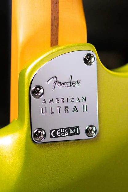 Fender American Ultra II Stratocaster HSS Electric Guitar - Solar Flare with Hardshell Case