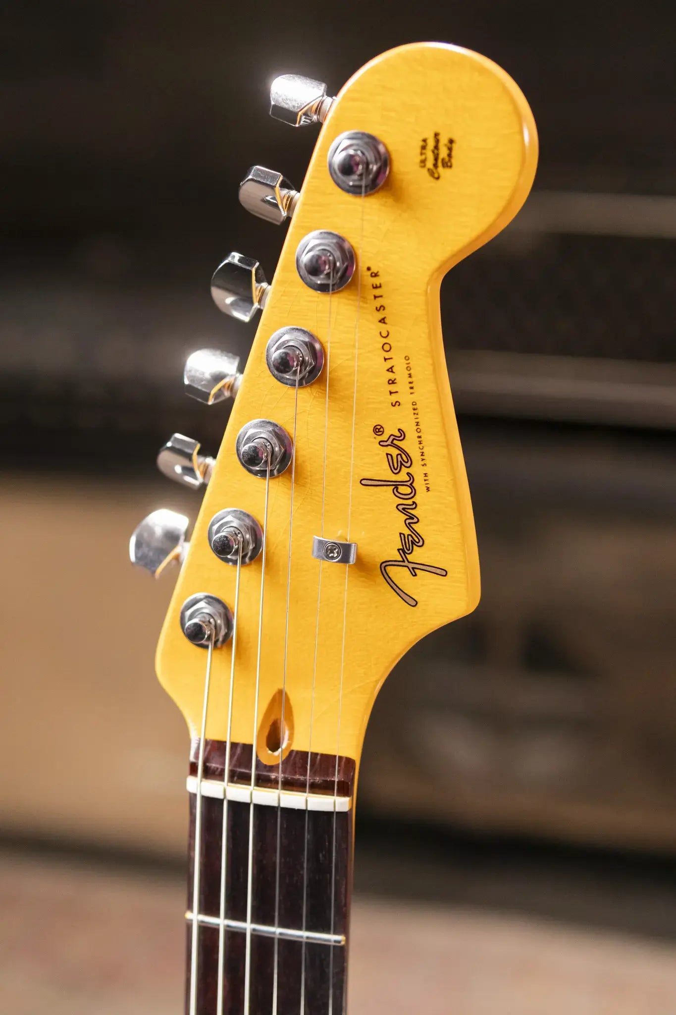 Fender American Ultra Luxe Vintage '60s Stratocaster HSS Electric Guitar - Fiesta Red with Hardshell Case