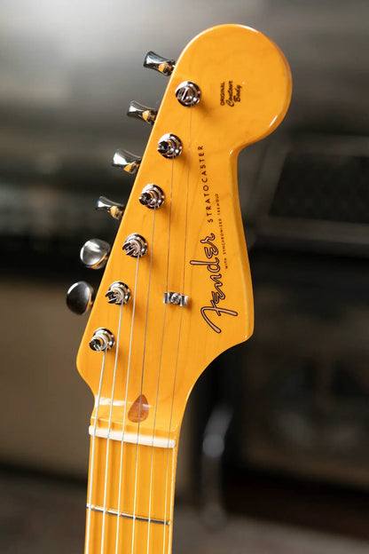 Fender American Vintage II 1957 Stratocaster, Maple Fingerboard - Black with Vintage-Style Tweed Hardshell Case - Used