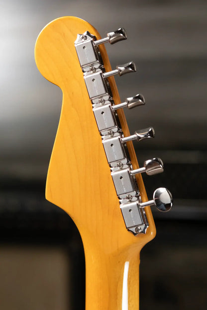 Fender American Vintage II 1957 Stratocaster, Maple Fingerboard - Black with Vintage-Style Tweed Hardshell Case