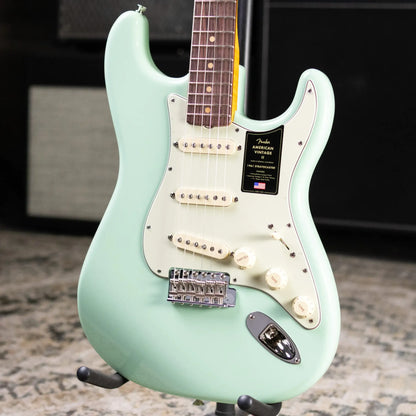 Fender American Vintage II 1961 Stratocaster Electric Guitar - Surf Green with Hardshell Case