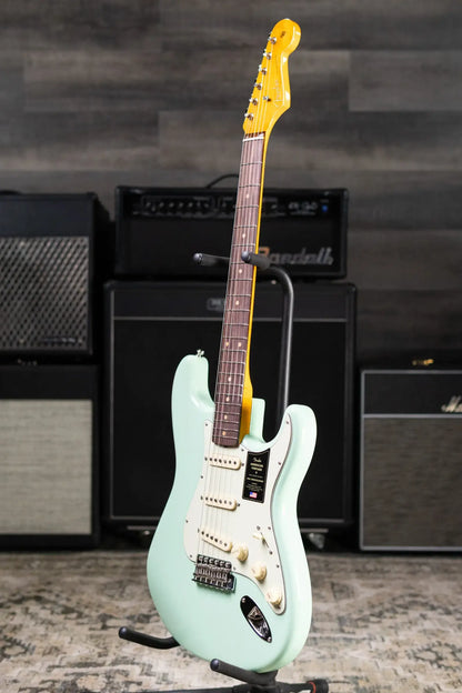Fender American Vintage II 1961 Stratocaster Electric Guitar - Surf Green with Hardshell Case