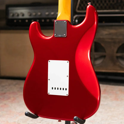 Fender American Vintage II 1965 Stratocaster, Round-Lam Rosewood Fingerboard - Candy Apple Red with Hardshell Case