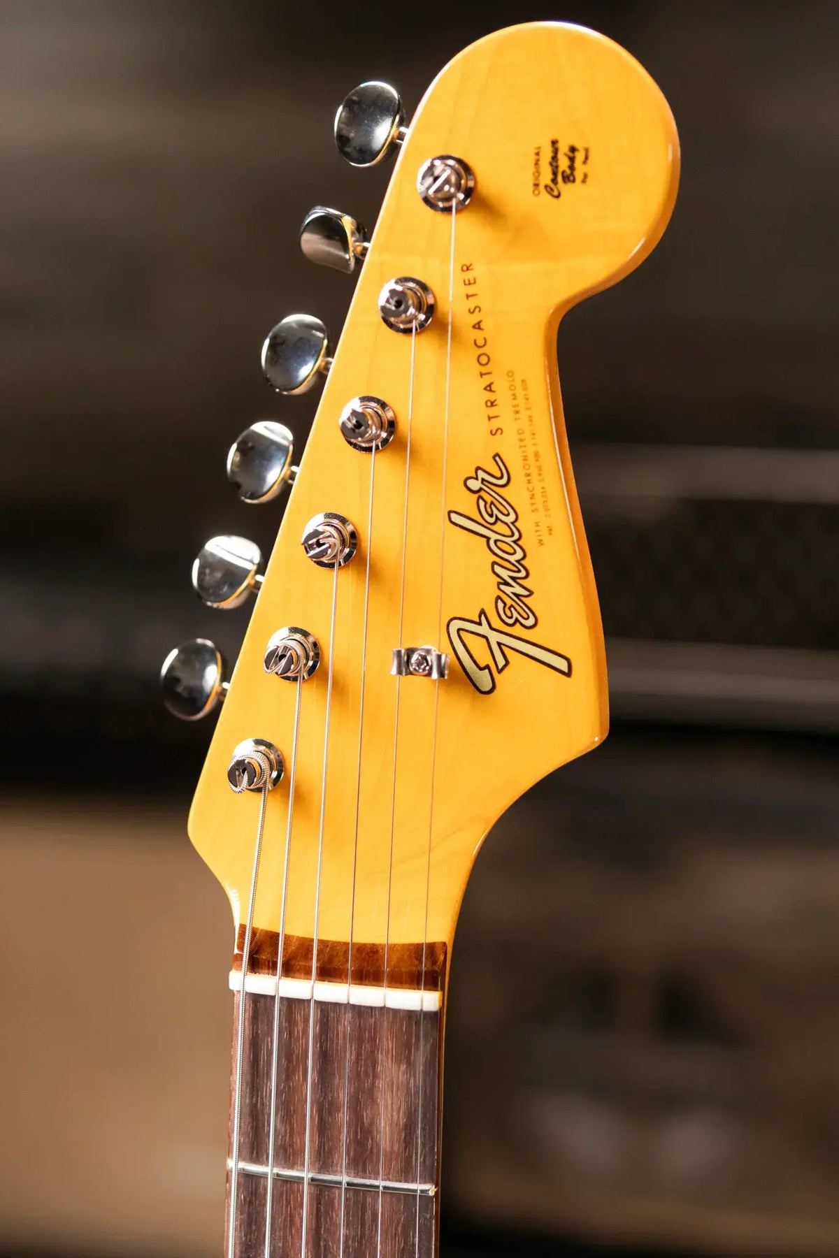 Fender American Vintage II 1965 Stratocaster, Round-Lam Rosewood Fingerboard - Shoreline Gold with Hardshell Case - Used